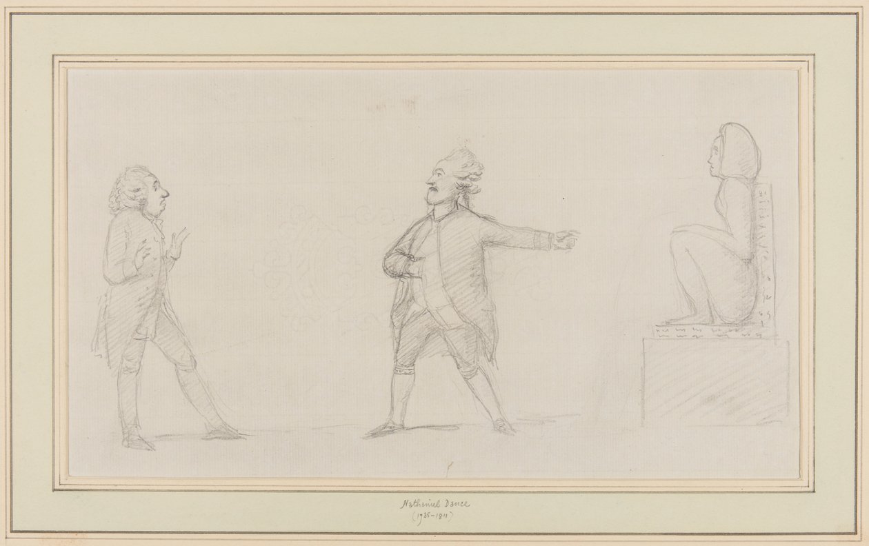 Un antiquario, c.1790 da Nathaniel Dance Holland