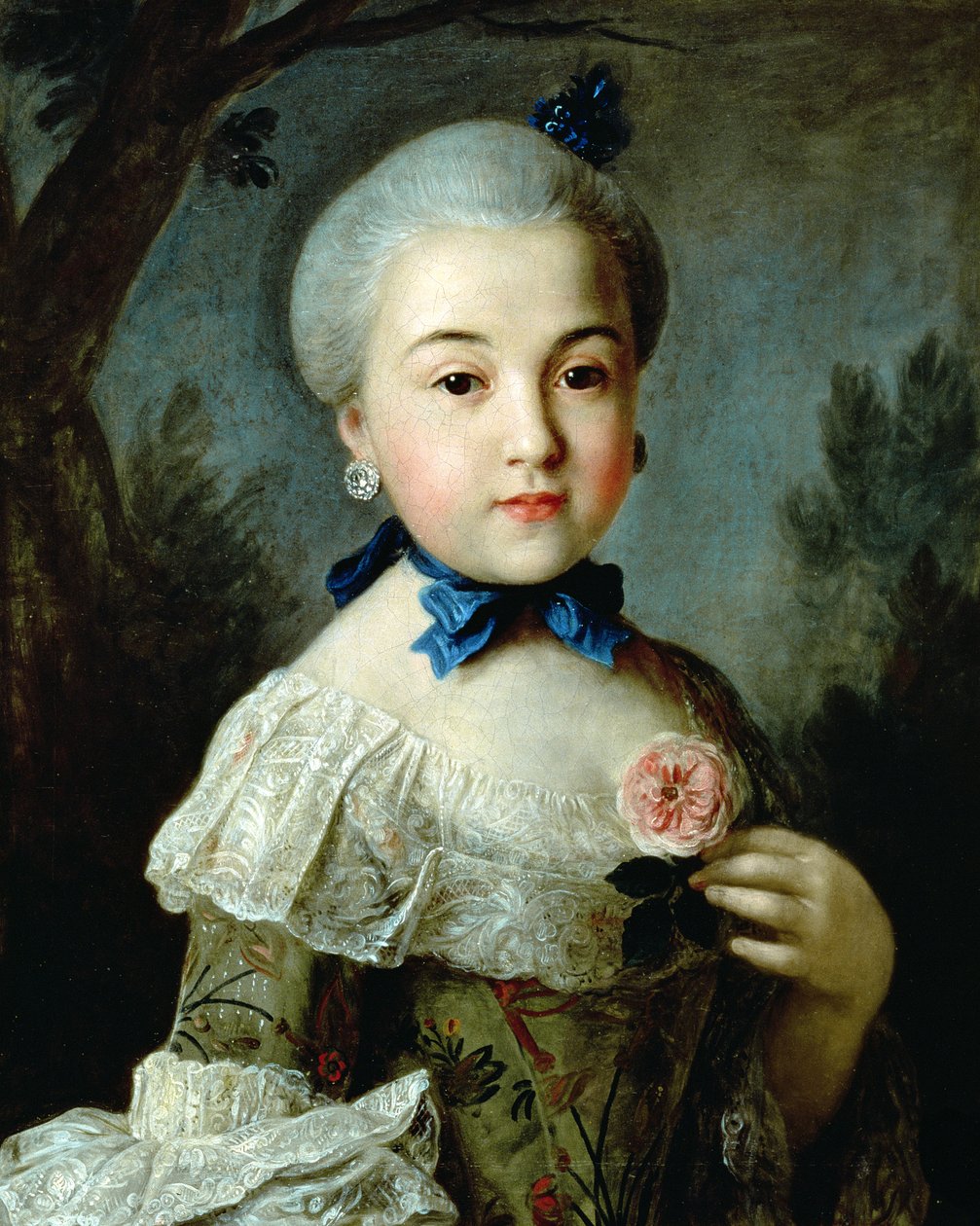 Ritratto della principessa Charlotte Sophia (1744-1818), moglie di re Giorgio III, 1775 da Nathaniel Dance Holland