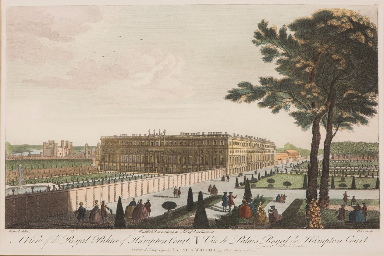 Il Palazzo Reale di Hampton Court da Nathaniel Parr