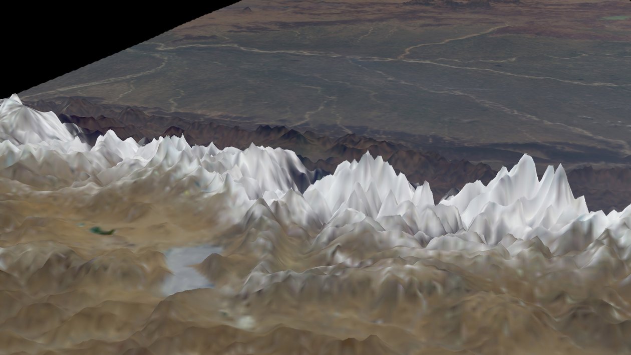 Vista satellitare dell