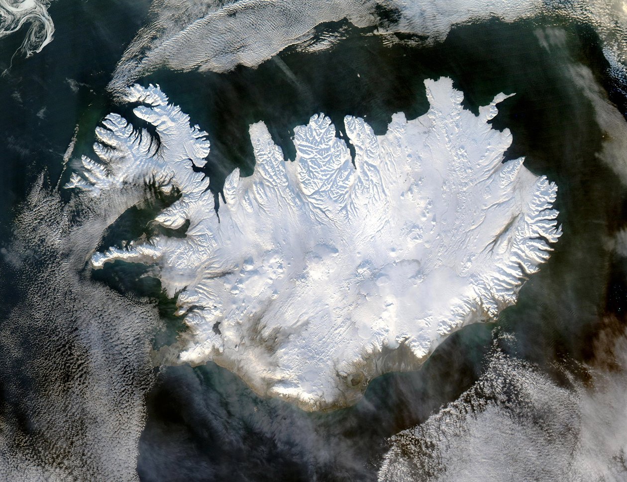 Immagine satellitare dell