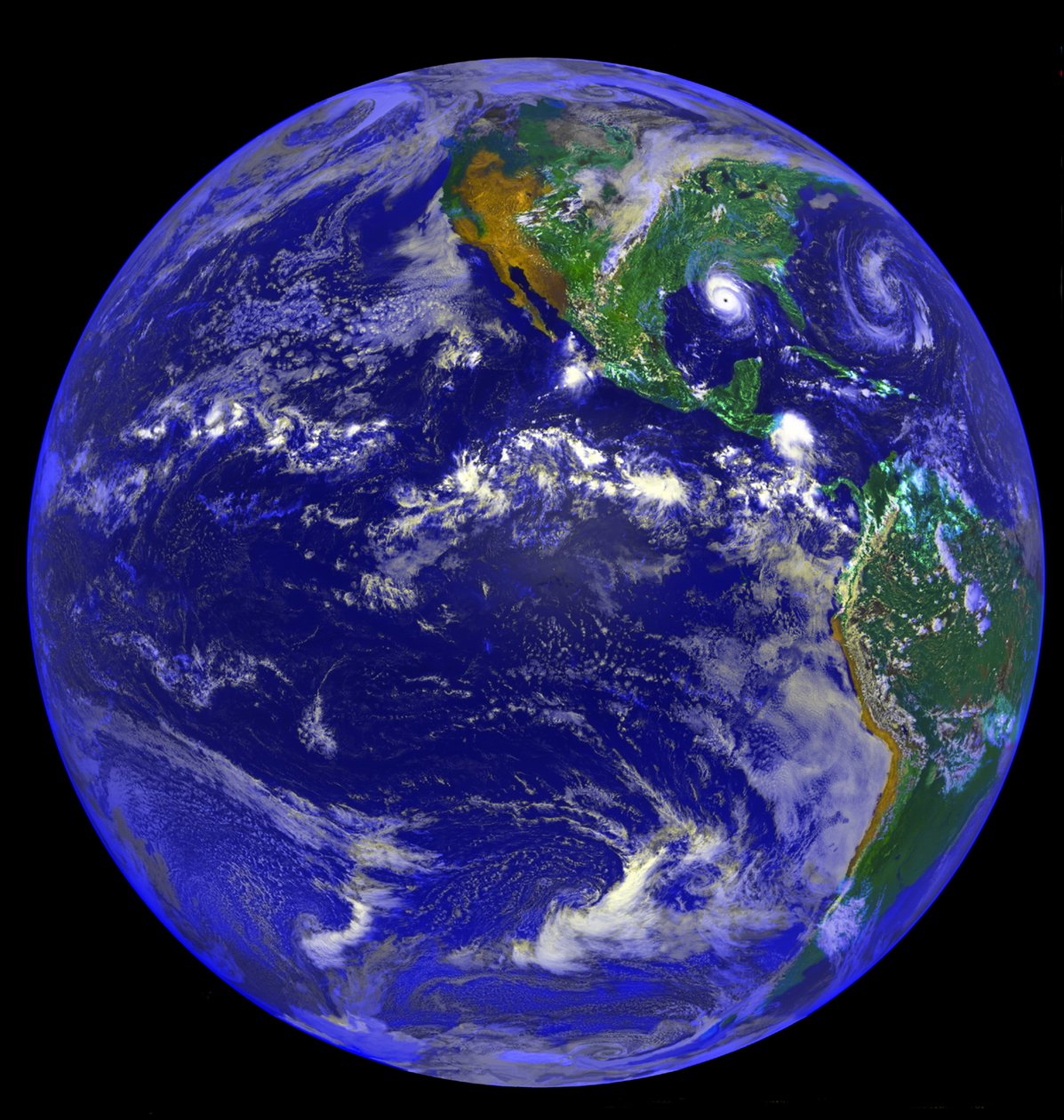 Immagine satellitare dell