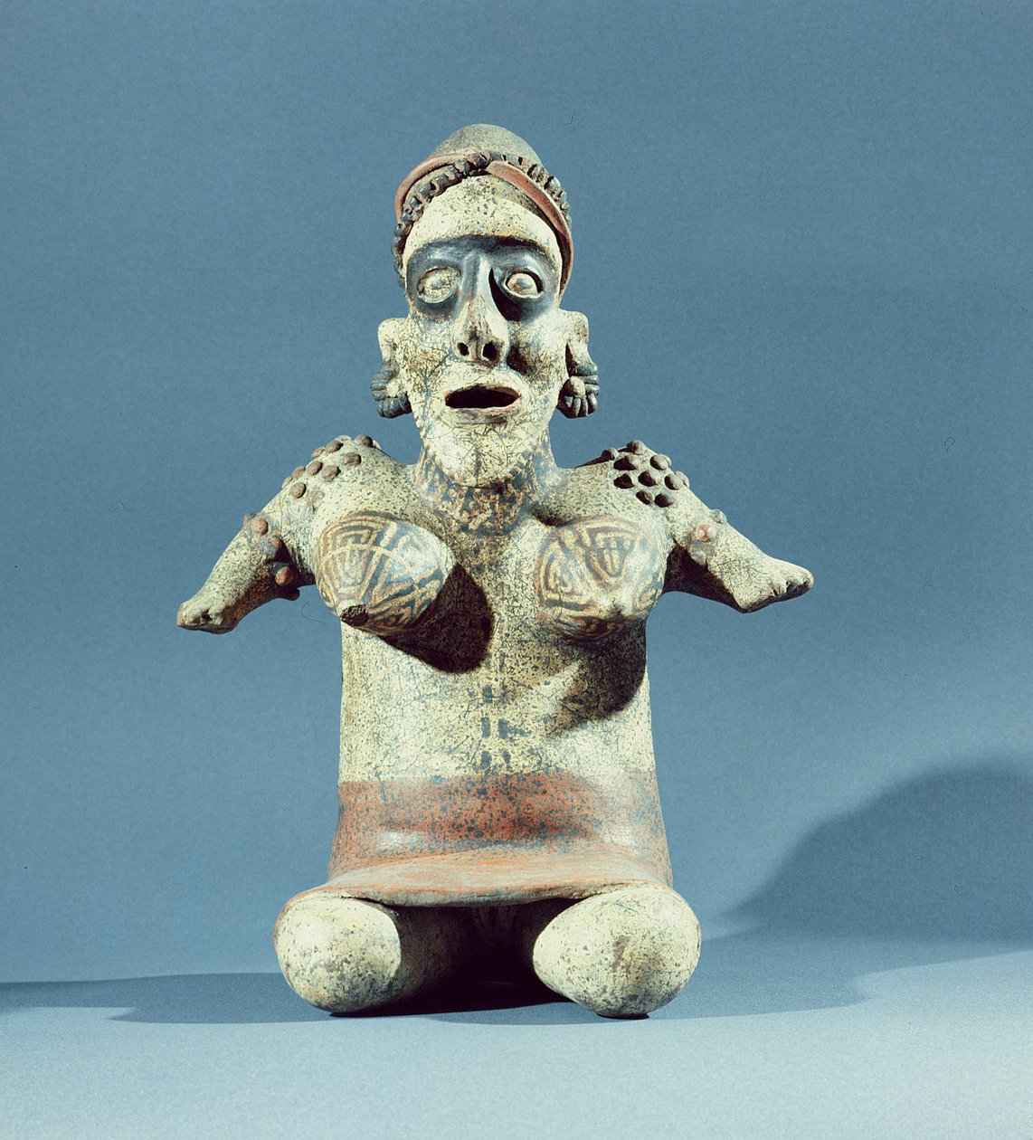Statuetta Femminile da Nayarit, Messico, 300 a.C. - 500 d.C. da Nayarit