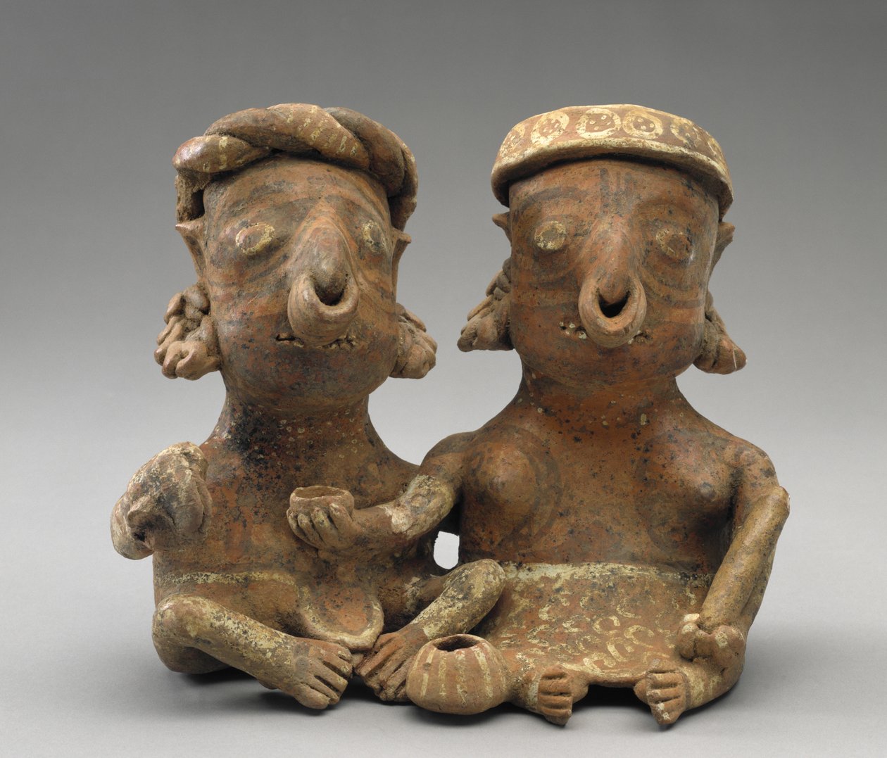Coppia matrimoniale unita, 300 a.C.-300 d.C. da Nayarit Nayarit