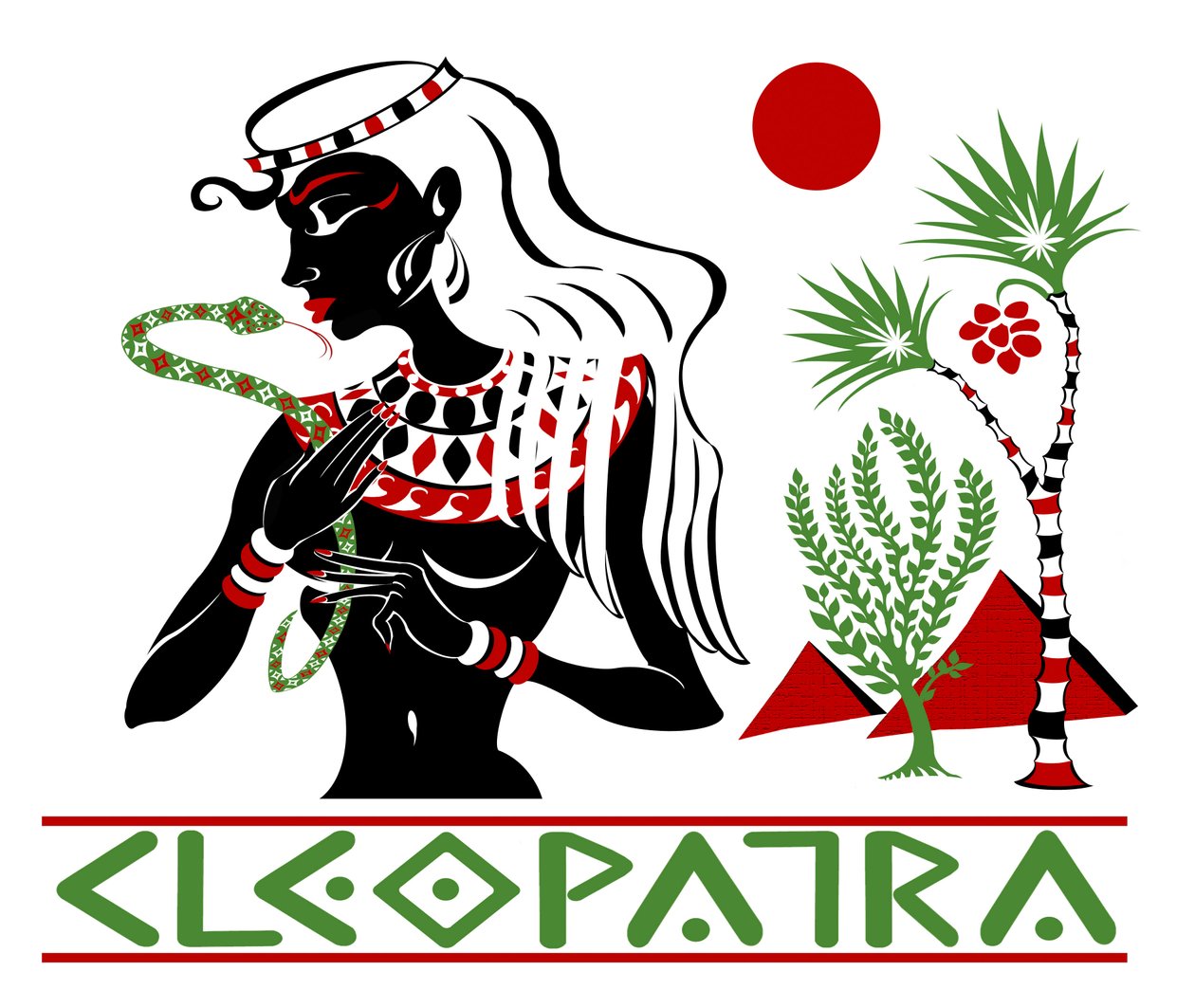 Cleopatra, alternativa grafica a colori, 2010 da Neale Osborne