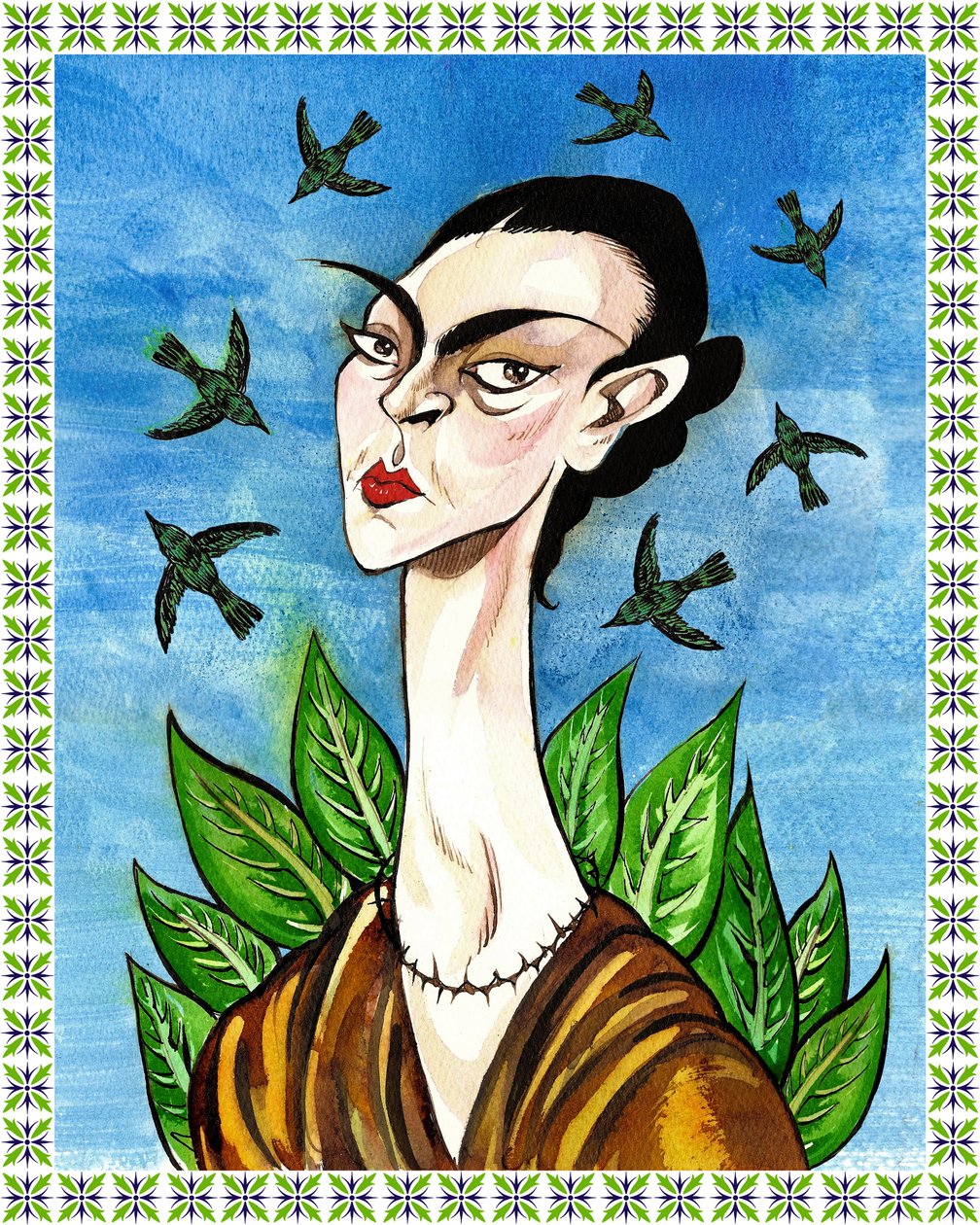 Frida Kahlo da Neale Osborne