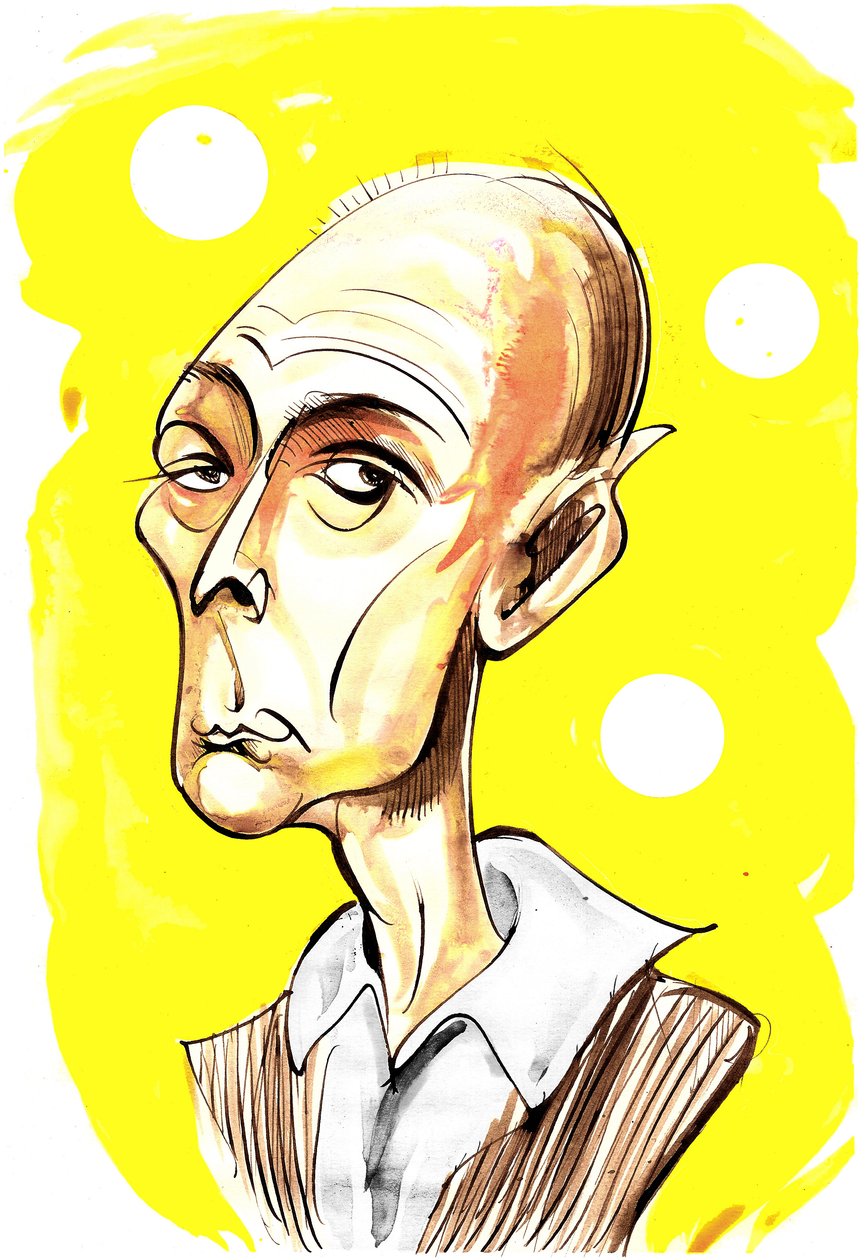 Jasper Carrott - caricatura da Neale Osborne