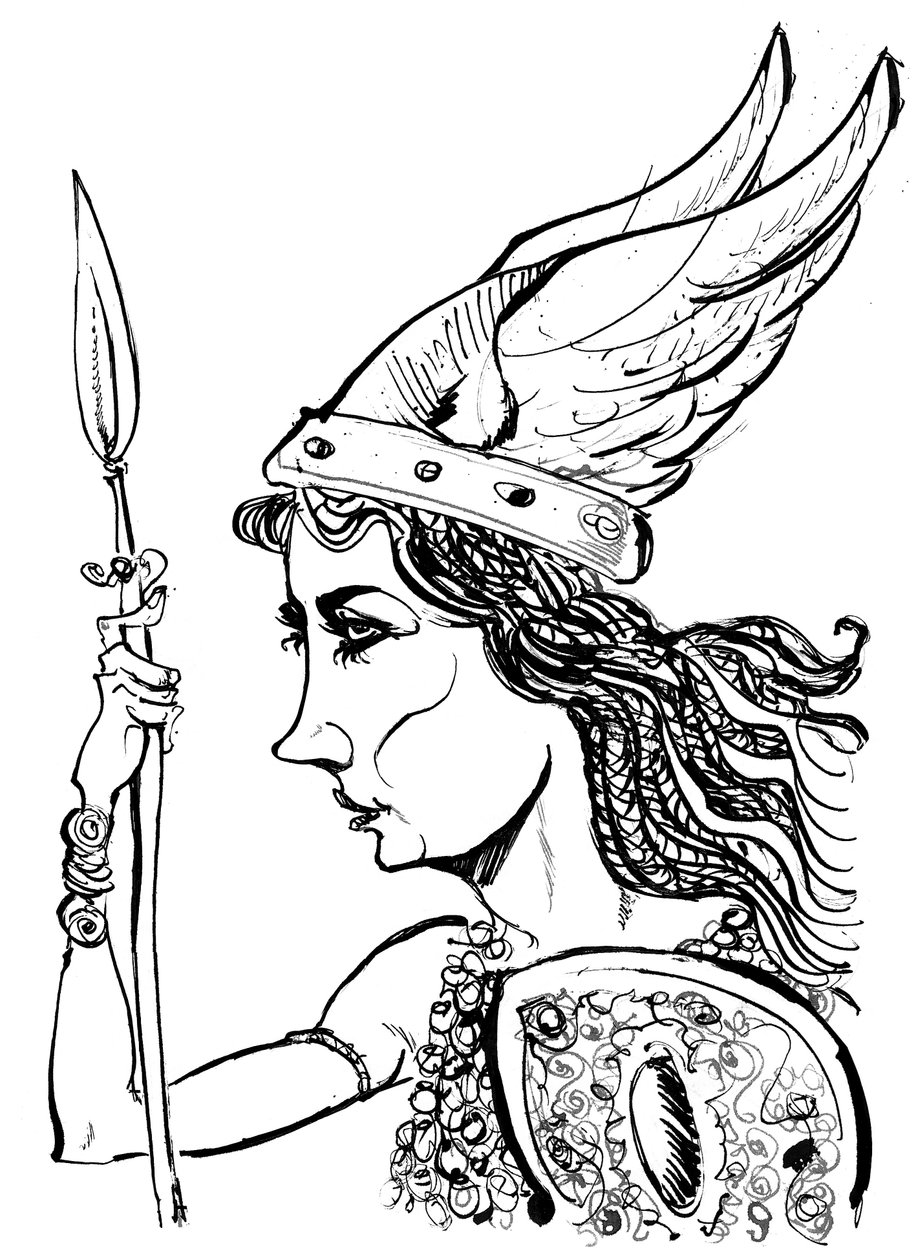 Kirsten Flagstad come Brünnhilde dall
