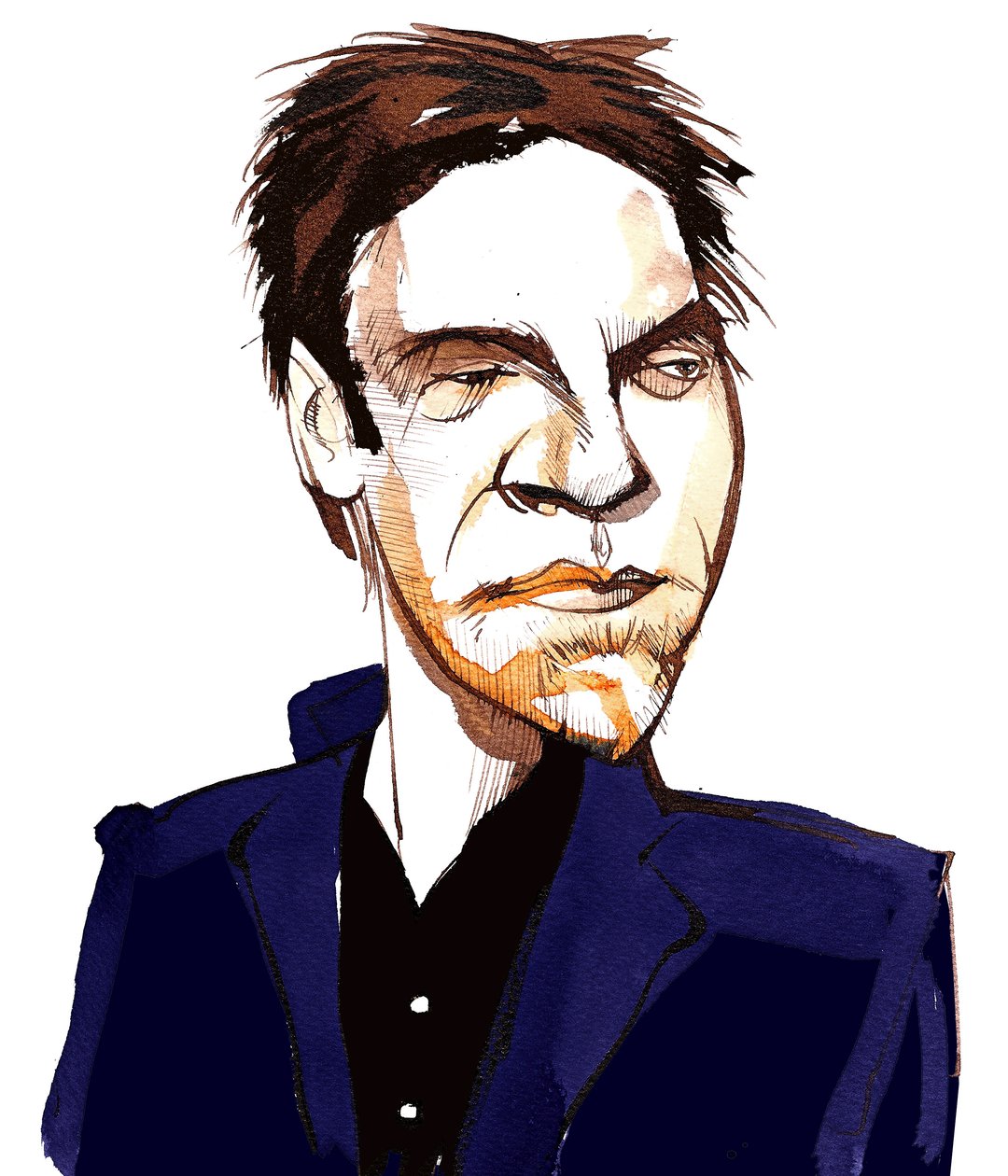 Leif Ove Andsnes, caricatura da Neale Osborne