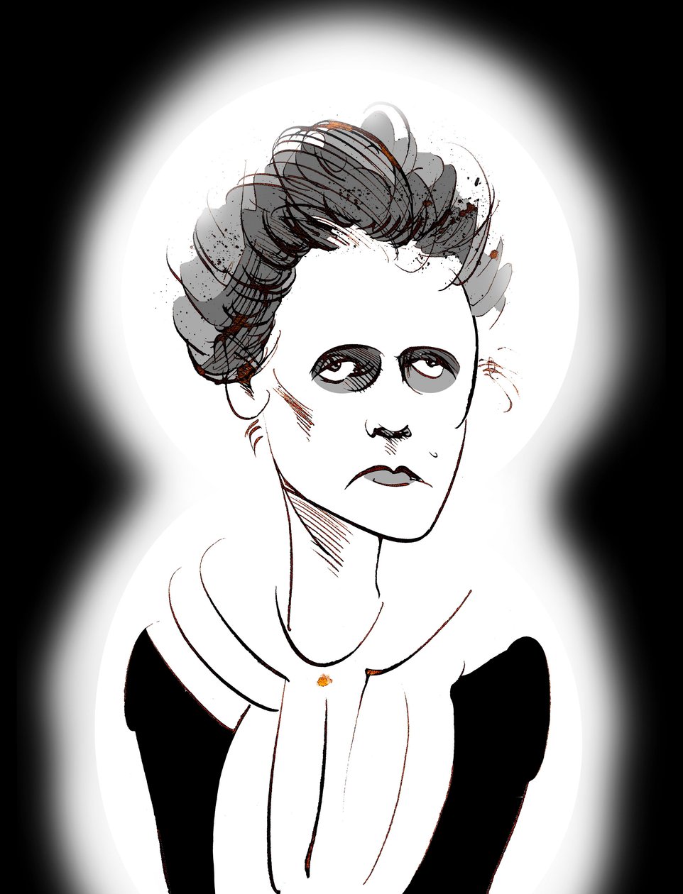 Marie Curie, fisica francese, 1867-1934 da Neale Osborne