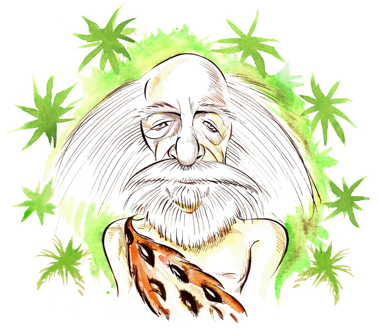 William Golding, scrittore inglese, 1911-1993 da Neale Osborne