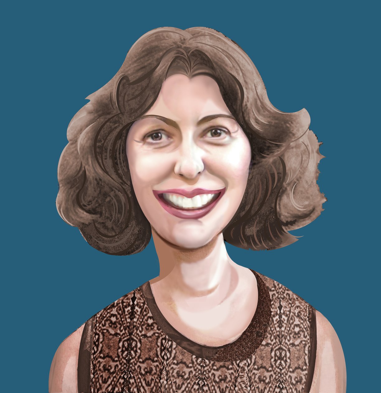 Geraldine McCaughrean, 2021 (digitale) da Neale Osborne
