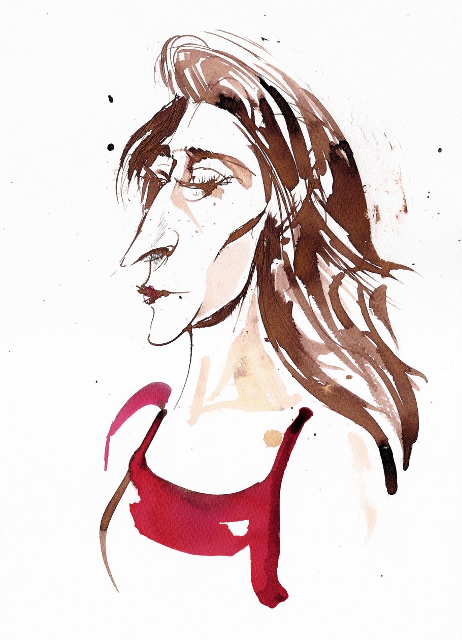 Véronique Gens, 2025 (inchiostro) da Neale Osborne