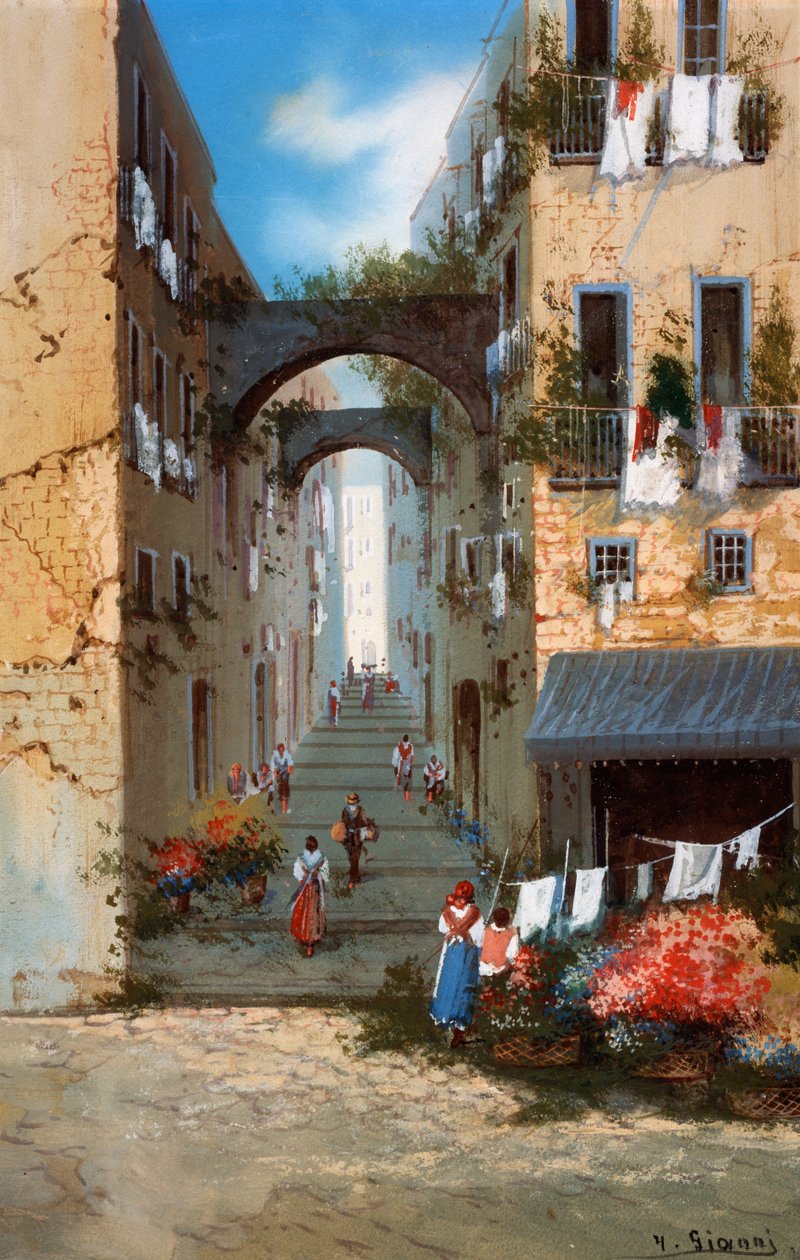 Veduta di Napoli da Neapolitan School