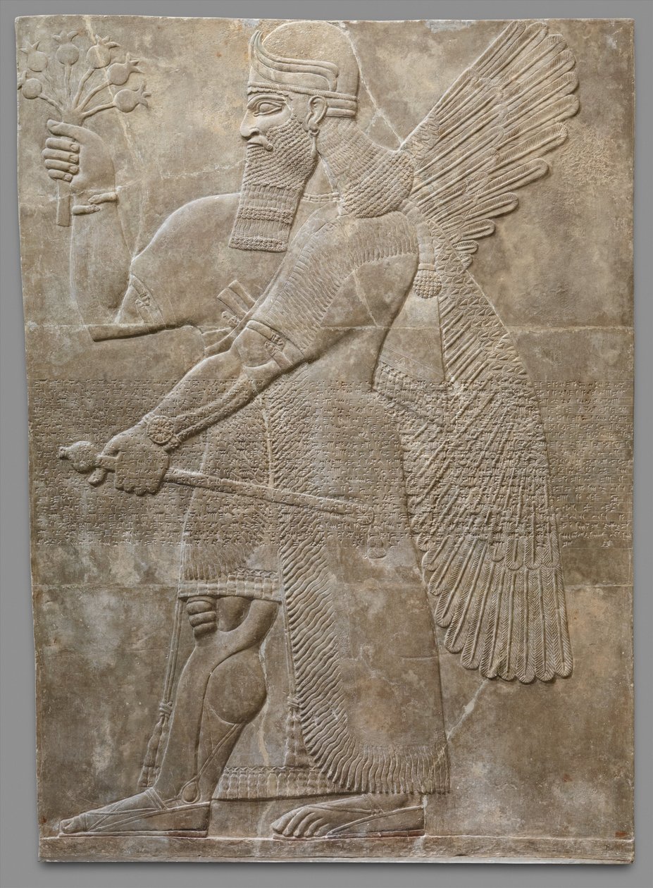 Pannello in Rilievo da Neo Assyrian
