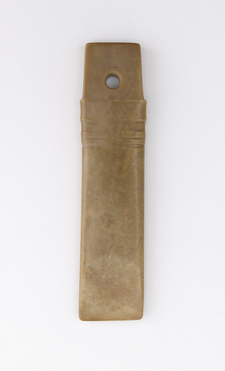 Scalpello dritto (gui) cultura Qijia da Neolithic Period Chinese School