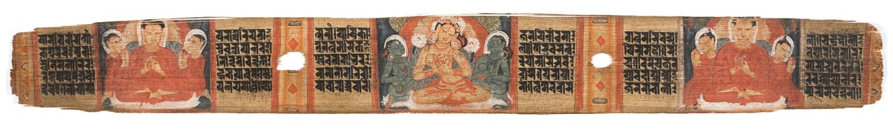 Folio 2r Dea Prajnaparamita, dall