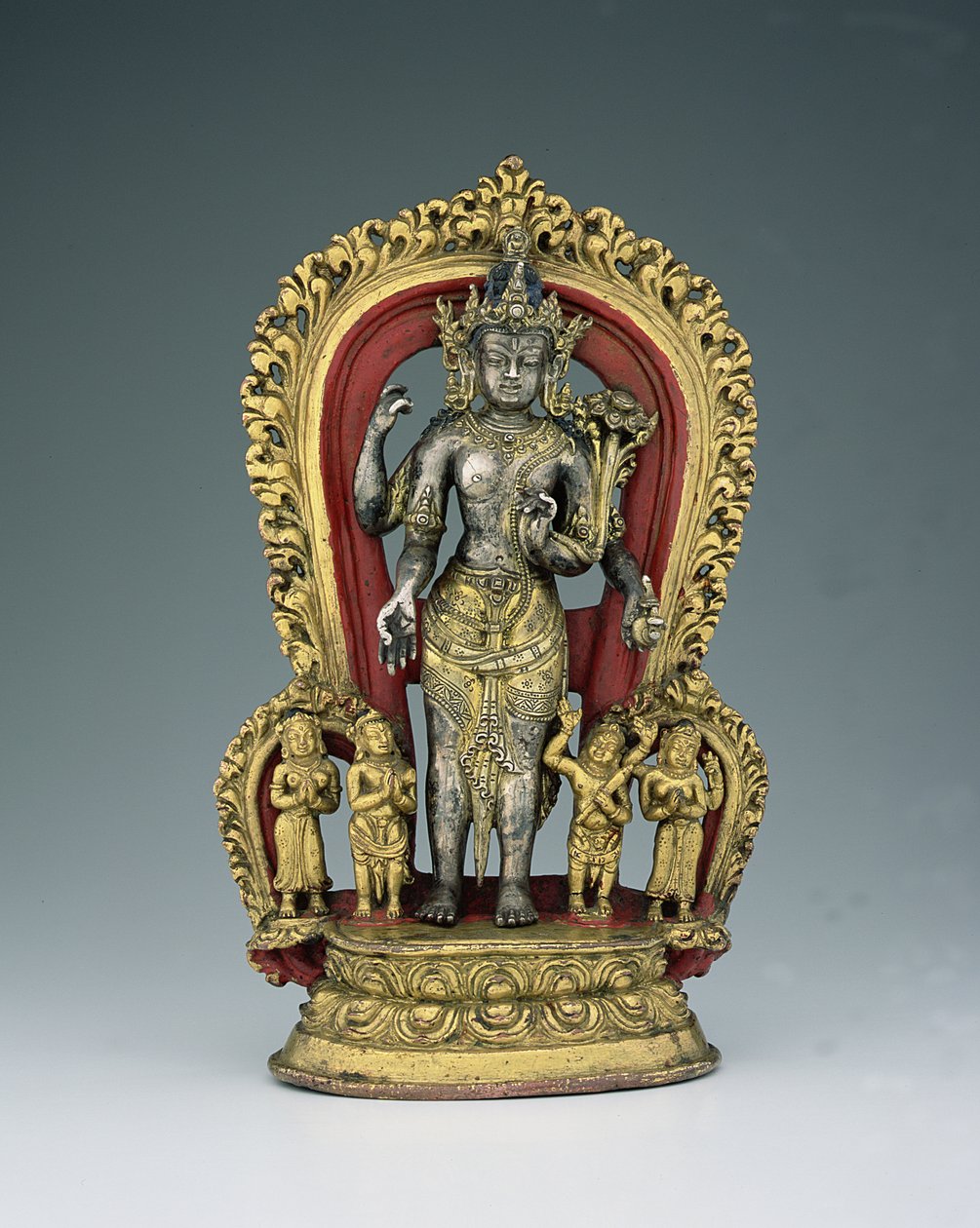 Jatamukuta Lokesvara, Regno Khasa Malla (1100-1484) da Nepalese School
