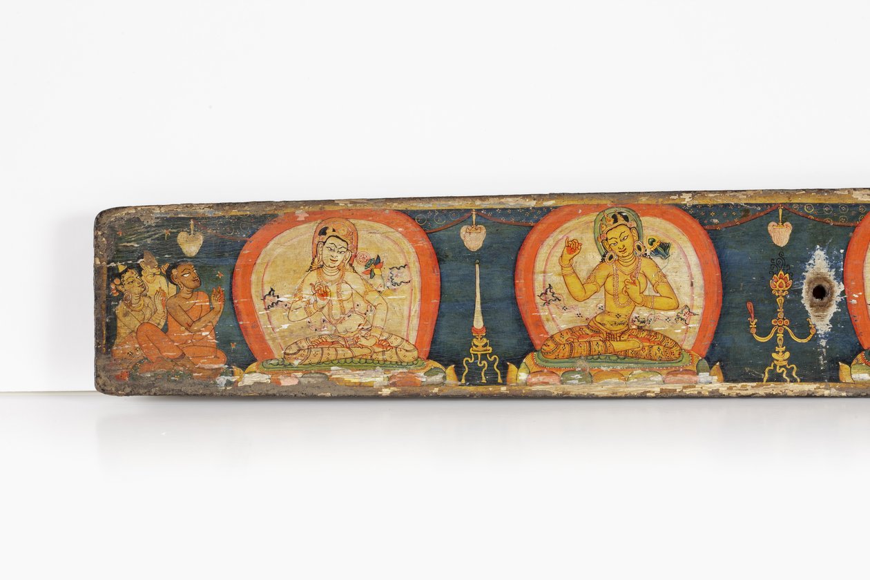 Manoscritto delle Cinque Protezioni, copertina posteriore, 1138 da Nepalese School
