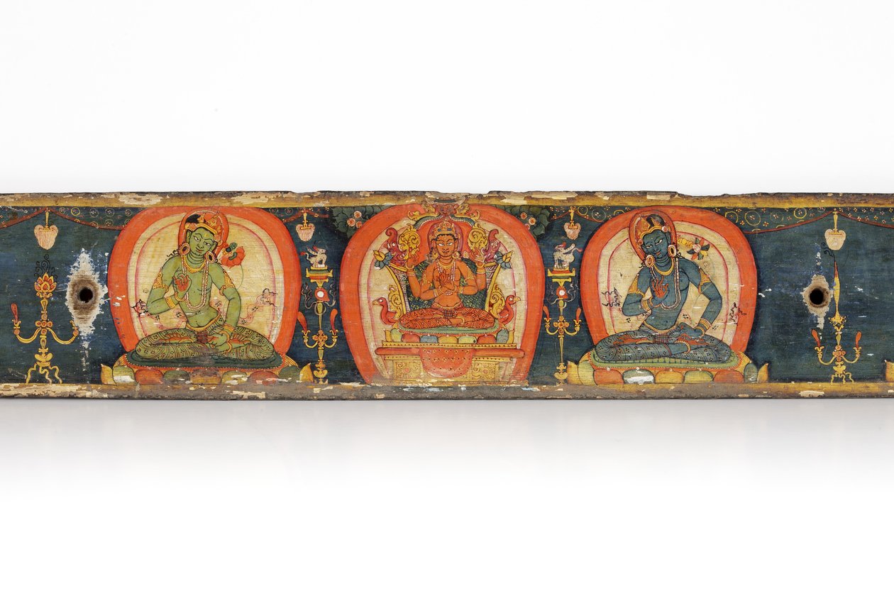 Manoscritto delle Cinque Protezioni, copertina posteriore, 1138 da Nepalese School
