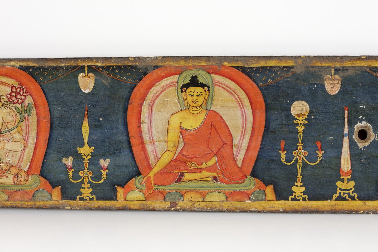 Manoscritto delle Cinque Protezioni, copertina anteriore, 1138 da Nepalese School