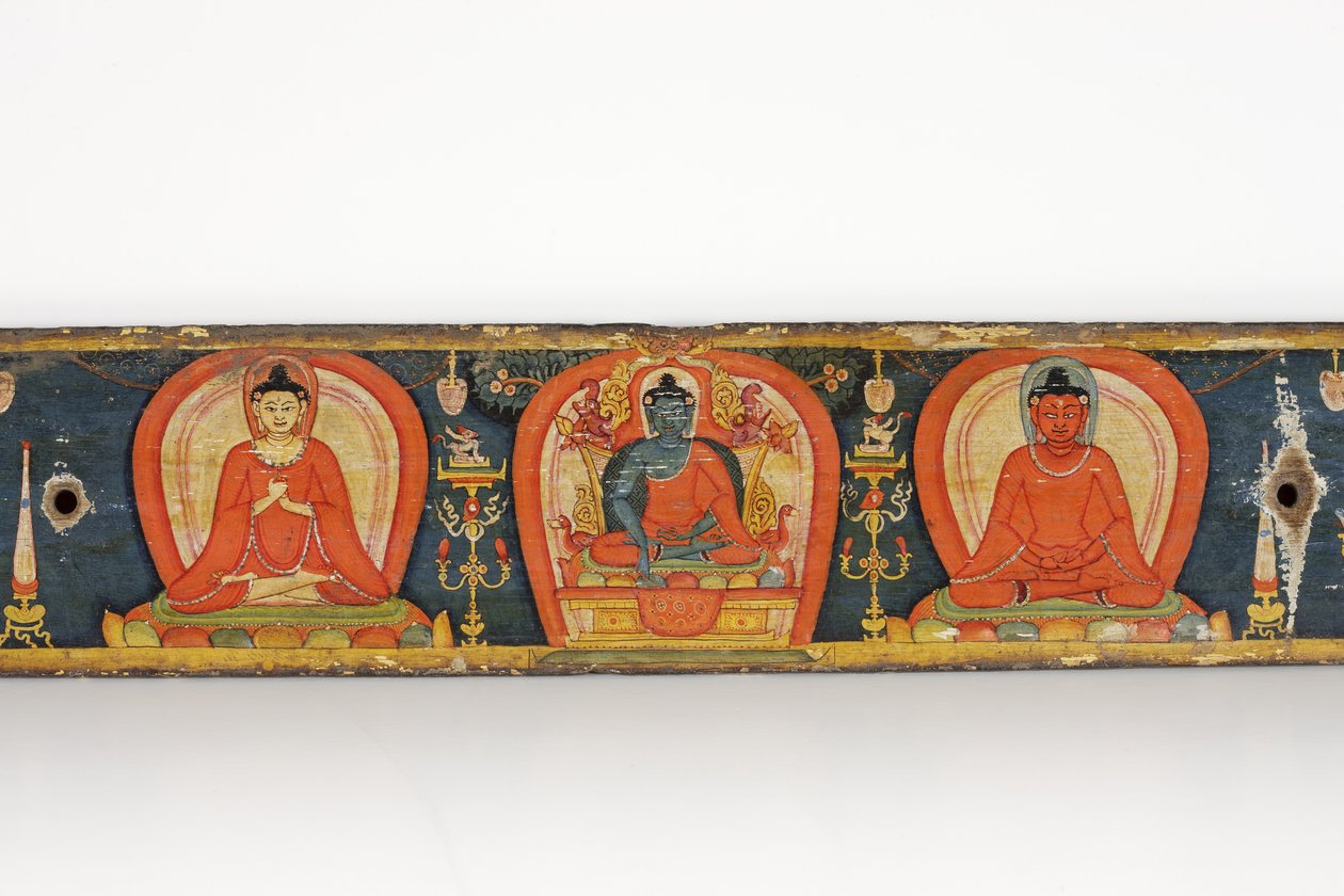 Manoscritto delle Cinque Protezioni, copertina anteriore, 1138 da Nepalese School