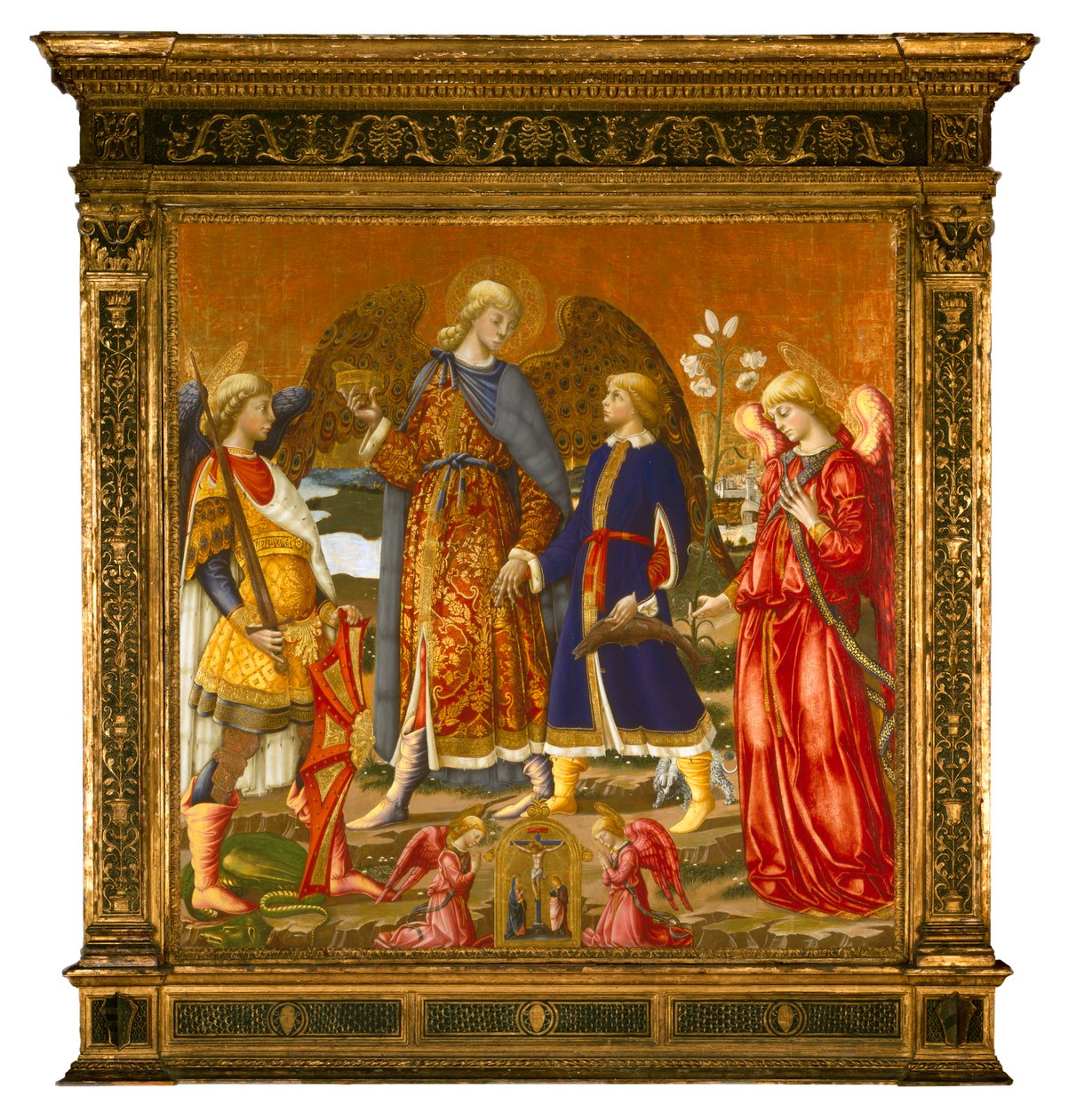 Tobia e i tre arcangeli, 1471 da Neri di Bicci