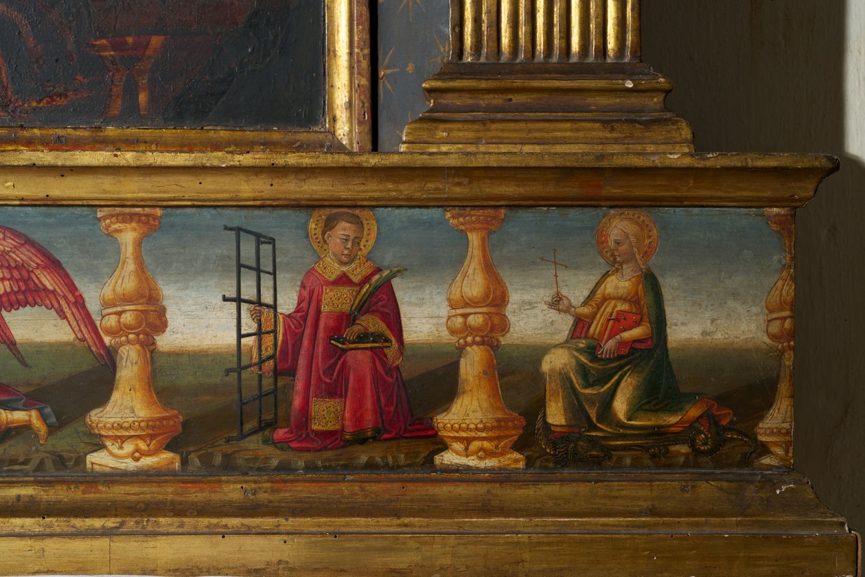 (dettaglio) Incoronazione della Vergine da Neri di Bicci