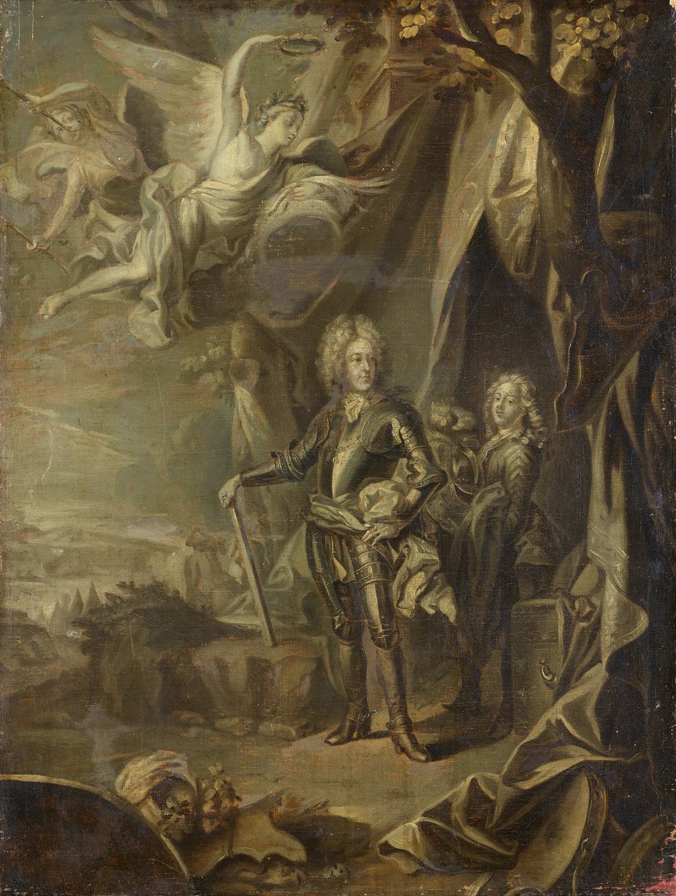 Apoteosi del principe Eugenio di Savoia da Leopold Blonder