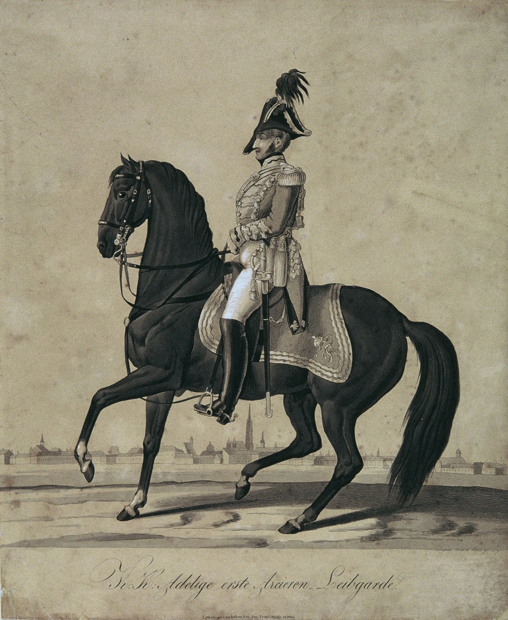 Guardia arciera a cavallo da Leopold Blonder
