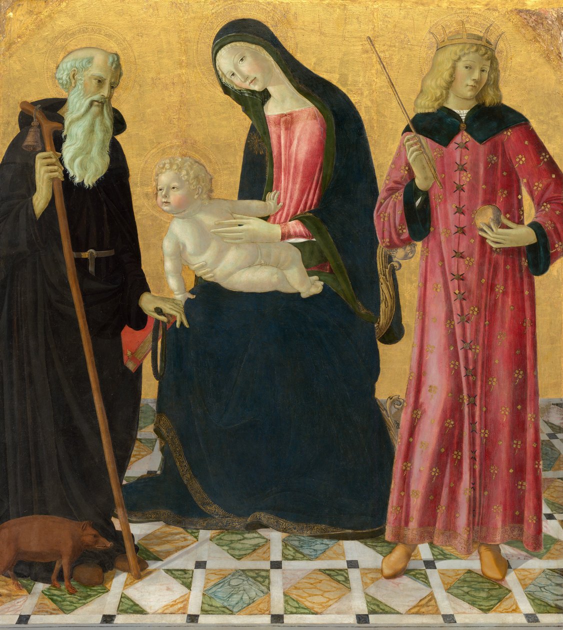 Madonna col Bambino con Sant