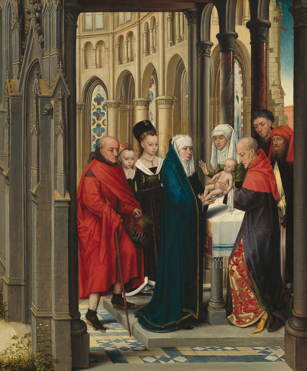 La Presentazione al Tempio da Netherlandish Master of the Prado