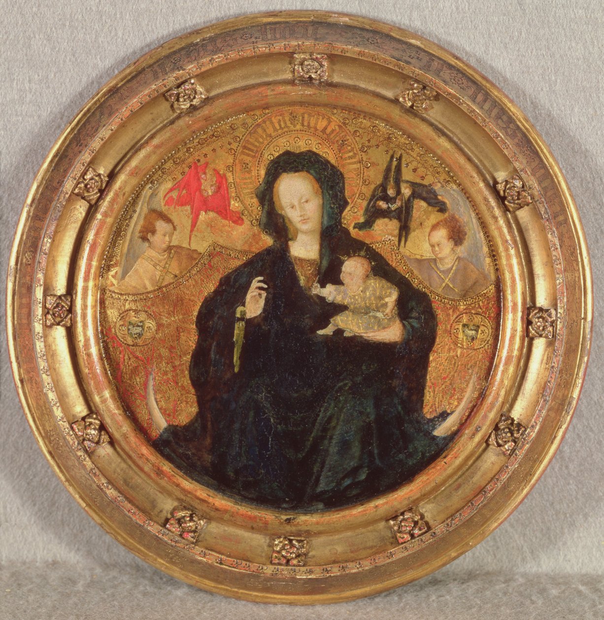 Madonna con il Bambino Gesù che scrive, 1410-20 da Netherlandish School
