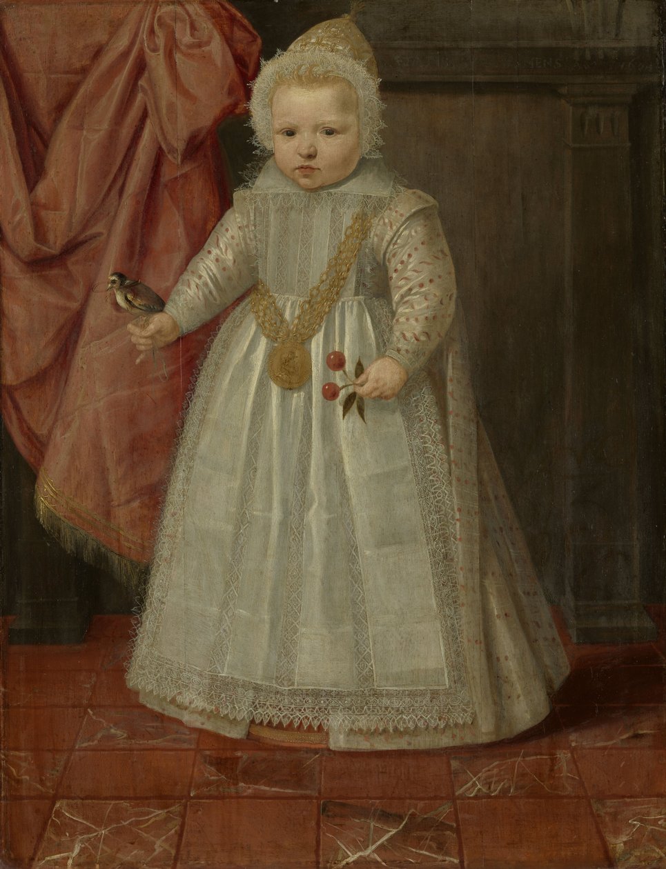 Ritratto di un ragazzo, forse Luigi di Nassau, 1604 da Netherlandish School