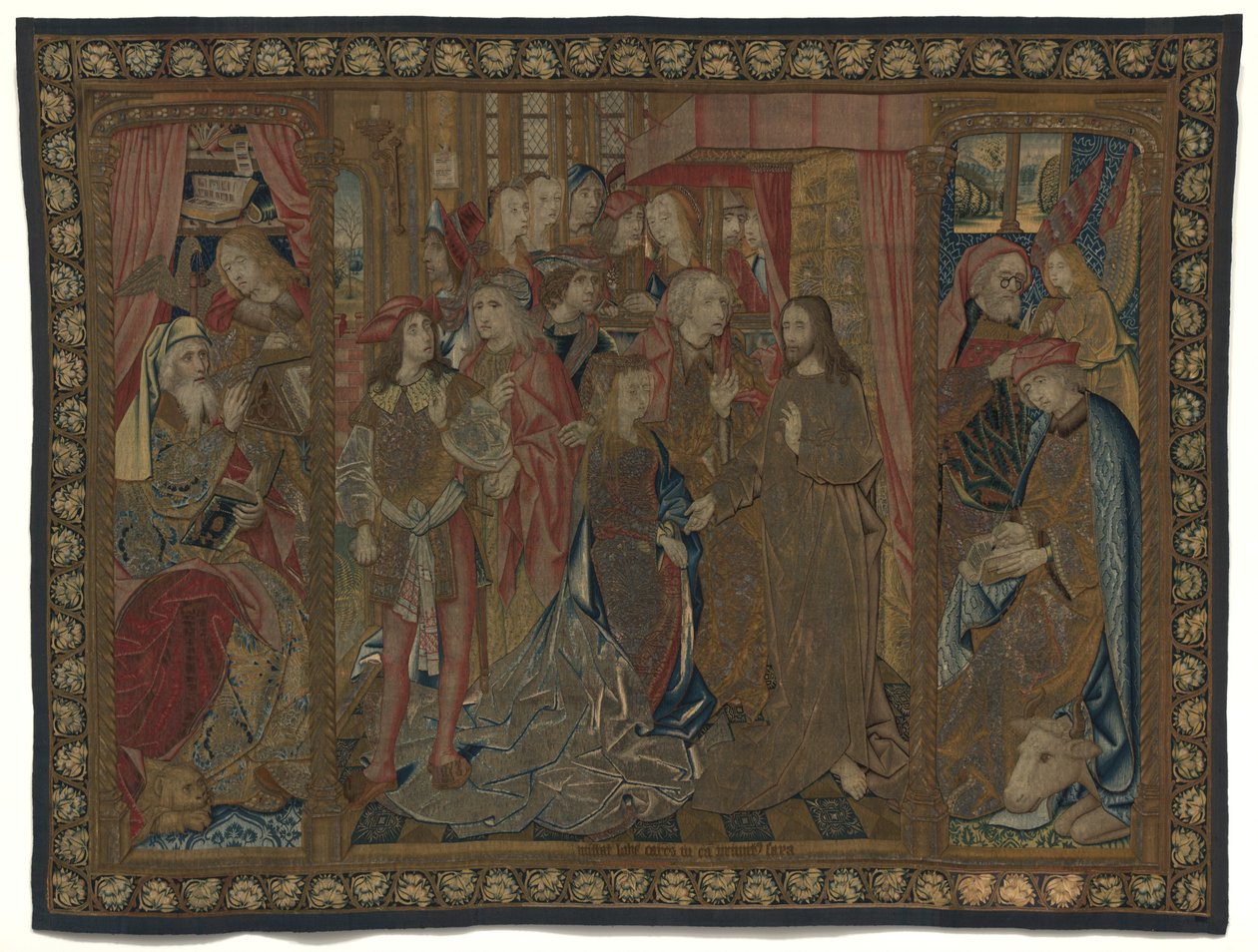 Cristo e la donna adultera da Netherlandish 16th Century