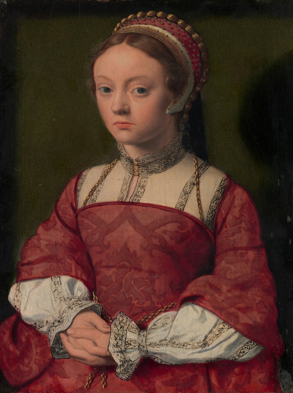 Ritratto di una giovane donna da Netherlandish Painter