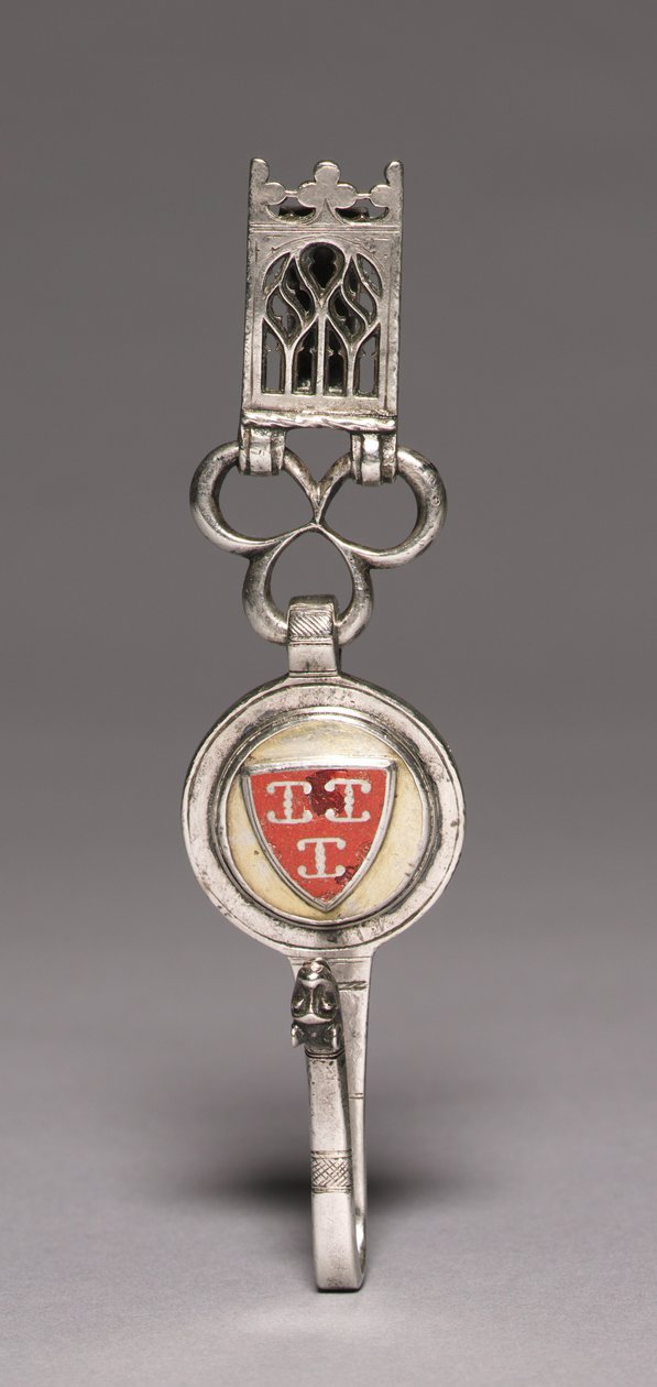 Clavendier (gancio per cintura), c.1400 da Netherlandish School