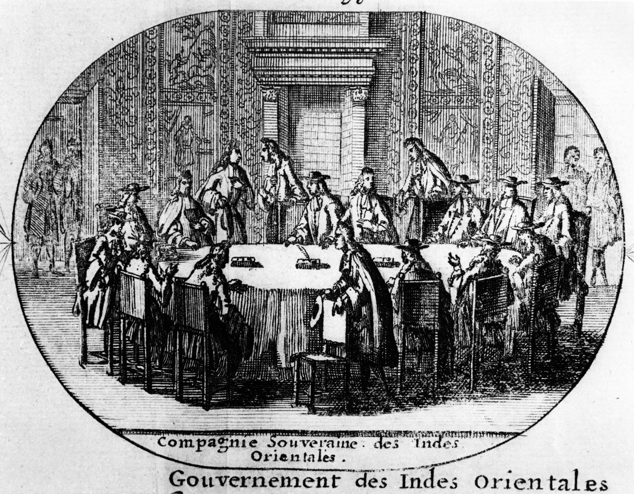 Governatori della Compagnia Olandese delle Indie Orientali, inizio XVIII secolo da Netherlandish School