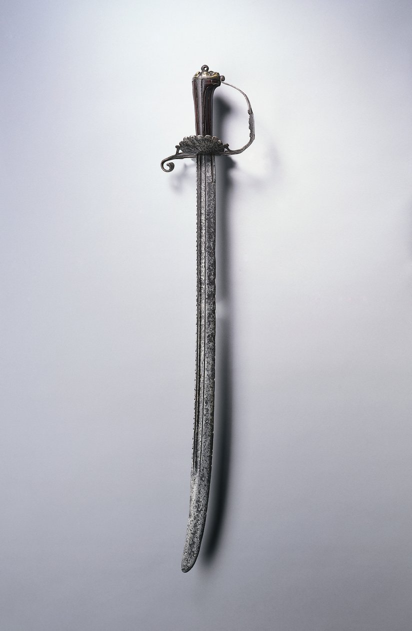 Spada da caccia, c.1700 da Netherlandish School