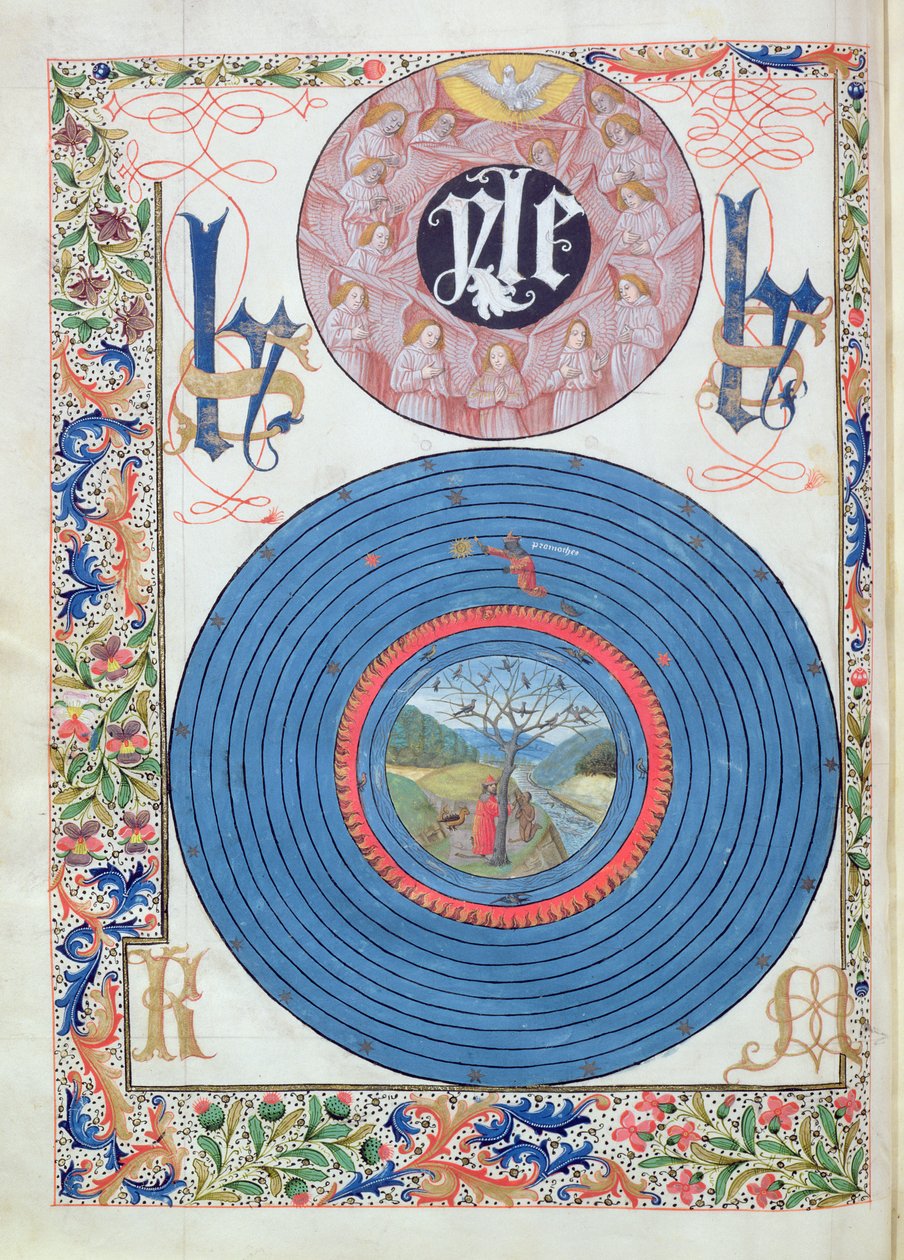 Colomba Santa e Materia, dalle Metamorfosi di Ovidio, 1479 da Netherlandish School