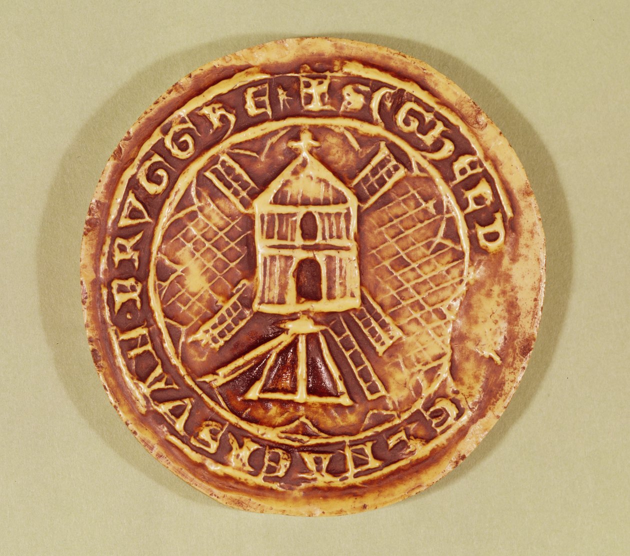 Sigillo per la Gilda dei Mugnai di Bruges, 1407 da Netherlandish School