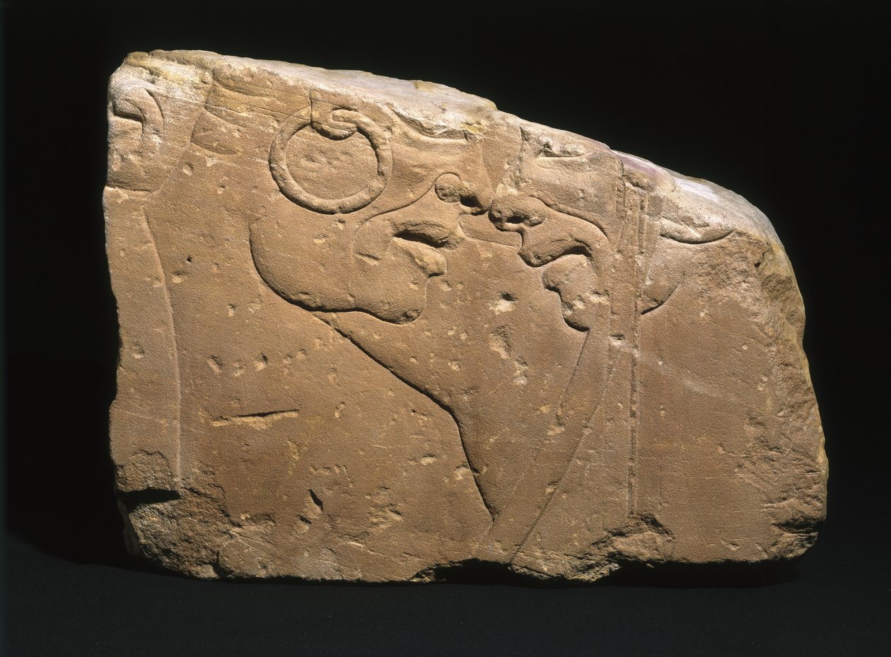 Guerrieri nubiani sconfitti, da Sesebi, Sudan, c.1352-1347 a.C. da New Kingdom Egyptian