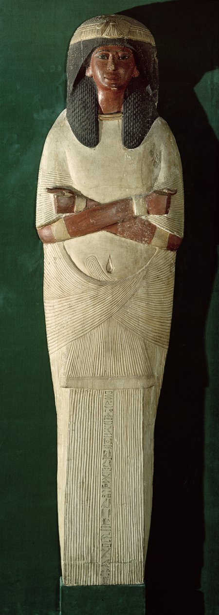 Pannello del coperchio della mummia di Piays, c.1279-1213 a.C. da New Kingdom Egyptian