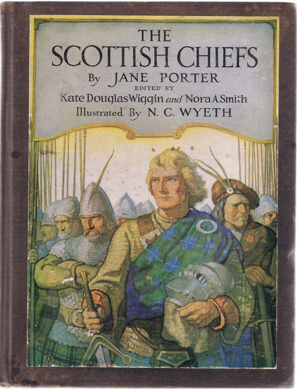 Design della copertina anteriore, da I capi scozzesi pubblicato da Charles Scribner