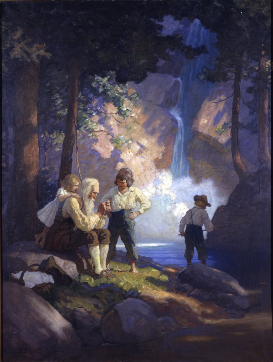 Rip Van Winkle, 1921 da Newell Convers Wyeth