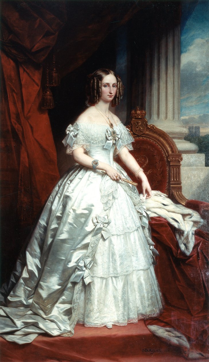 Olandese: Ritratto della regina Maria Luisa Ritratto della regina Maria Luisa da Nicaise de Keyser