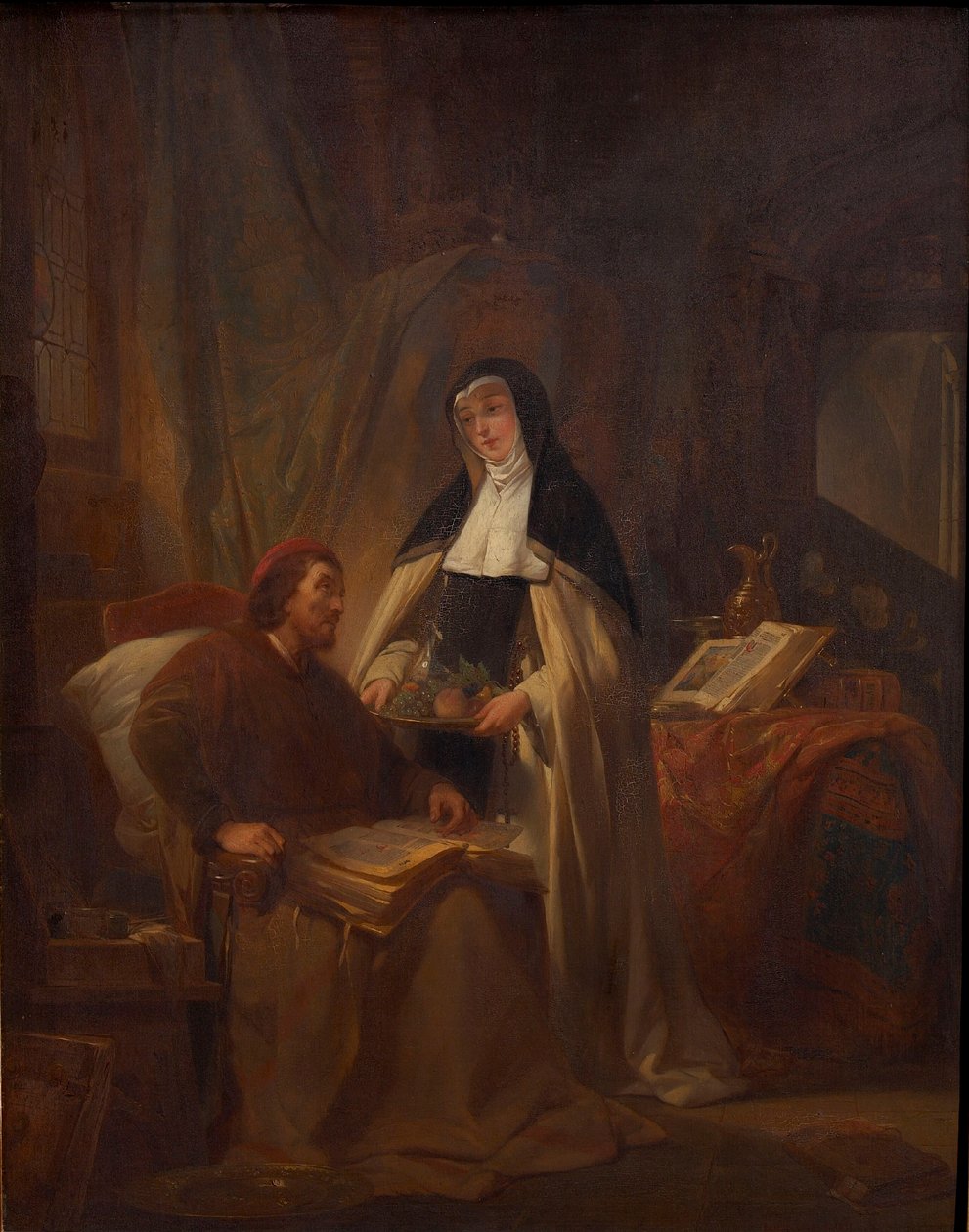 Hans Memling nel Sint-Janshospitaal a Bruges da Nicaise de Keyser