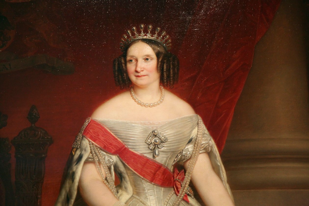 Ritratto della Granduchessa Anna Pavlovna, 1849 da Nicaise de Keyser