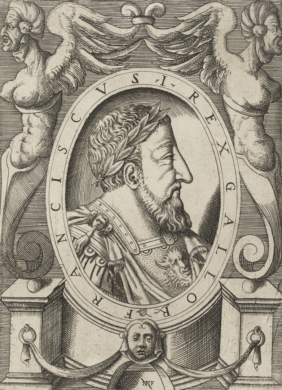 Francesco I di Francia, pub. 1568 da Niccolò Nelli