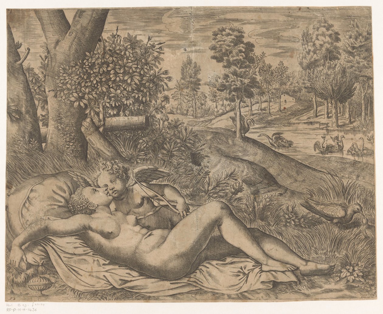 Venere e Amore da Niccolò Nelli